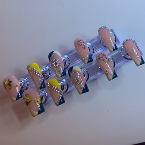 Handmade Gel Press On Nails